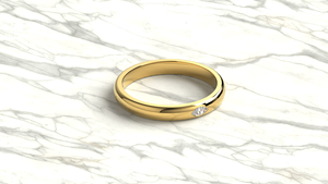 Luxury 18K Gold Marquise Cut Diamond Wedding Band Flush Set Band Minimalist Wedding <b>Ring</b> <b>Stacking</b> <b>Ring</b> Anniversary Gift Unisex - Product Image 3