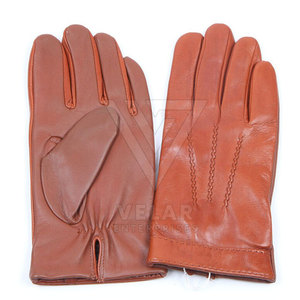 Customizable Men's Leather <b>Gloves</b>-<b>Touchscreen</b> & Breathable Eco-Friendly High Quality Custom Logo/Colors/Sizes Sports Casual Use - Product Image 2