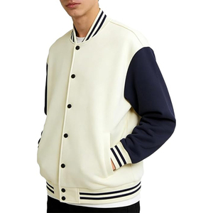 Custom Multi-color Baseball <b>Jacket</b> Wholesale Baseball Outfit / School Uniform <b>Jacket</b> Buttoned <b>Long</b>-sleeved <b>Jacket</b> - Product Image 1
