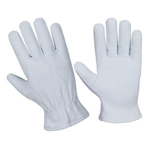 Sunny Gloves Sheepskin Leather Safety Gloves Touchscreen Elastic Cuff Cotton Lining-8 oz Thickness Latex-free-Protective Driver - Product Image 3