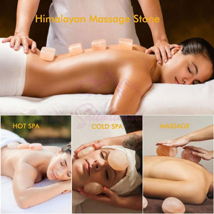 Organic Himalayan Pink Salt Massage Stones Spa Healing Stones Himalayan Pink Salt Massage Stones Wholesale Supplier - Product Image 2