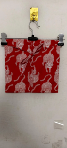Conjunto de Pijama de 2 Piezas para Mujer, 100% Algodón, Estampado de Leopardo Rojo, Camisa de Manga Corta con Botones, Tejido Cómodo - Product Image 2