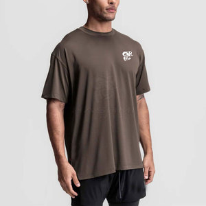 Camisetas Oversize de Moda con Ajuste Cómodo y Tela Suave para Hombre, Estilo Holgado, para Gimnasio, Casual y Uso Diario - Product Image 2