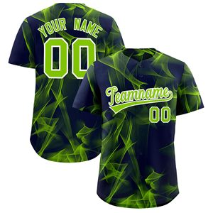 Maillots de baseball personnalisés OEM par sublimation – Hauts de qualité supérieure pour équipes masculines - Product Image 1