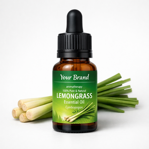 Aceite de Limoncillo Destilado al Vapor Puro de Marca Privada, Aroma Refrescante para Aromaterapia, Cuidado de la Piel, Limpieza Natural, OEM - Product Image 4