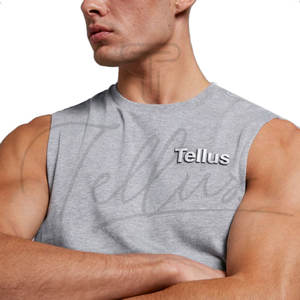 Camiseta sin mangas para hombre, para entrenamiento, deporte, culturismo, estilo stringer, corte muscular, camiseta sin mangas para gimnasio. - Product Image 2