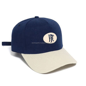 Nouveau design personnalisé à chaud casquettes de baseball en coton pour adultes à 5 panneaux avec logo brodé en 3D chapeaux de sport pour hommes et femmes - Product Image 5
