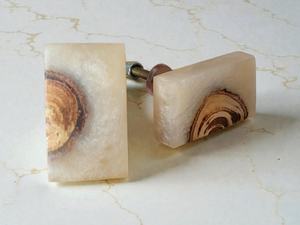 Bouton de meuble décoratif moderne en bois et résine écologique fait main de qualité supérieure pour accessoires de mobilier domestique - Product Image 4