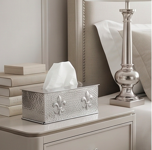 กล่องใส่กระดาษทิชชูสแตนเลส ขัดเงาอย่างดี สวยงาม สำหรับใช้ในครัวและบ้าน - Product Image 5