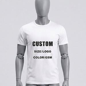 Camiseta personalizada directa de fábrica con logotipo personalizado, 100% algodón, manga corta, venta al por mayor, fabricante de camisetas con etiqueta privada OEM. - Product Image 2