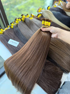 ผมต่อเวียดนามแท้ สีเข้ม 65 ซม. คุณภาพสูงแบบซุปเปอร์ดับเบิ้ลดรอน - Product Image 6