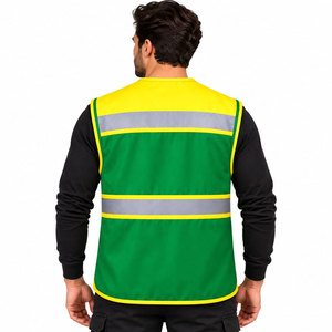 Chaleco de Seguridad de Alta Visibilidad Personalizable, Chaleco de Trabajo Reflectante de Alta Calidad para Uniformes de Trabajo de Invierno - Product Image 4