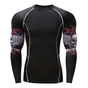 Camisetas de Compresión para Hombre, Manga Larga, Todas las Tallas, Fabricación Profesional, Precios al por Mayor, para Natación y Surf, Secado Rápido, Logotipo Frontal - Product Image 4