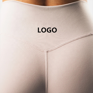 Women <b>leggings</b> high waist double <b>pocket</b> <b>legging</b> seamless <b>leggings</b> <b>with</b> customize fabric 70% polyester and 30% elastane - Product Image 6