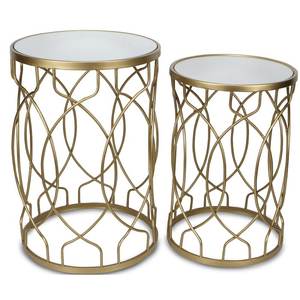 Premium Export Quality Iron Nesting Tables Set with Long Lasting Powder Coated Finish for Bulk Furniture Supply - Product Image 4