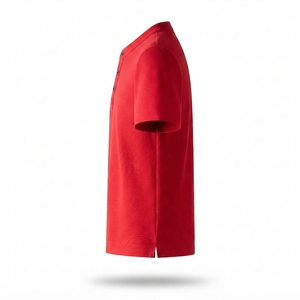 Polo Homme Premium Uni Léger Anti-humidité Broderie Personnalisée OEM Vente en Gros Polo Homme Smart Casual Doux - Product Image 3