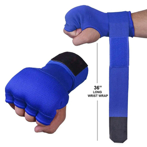 ผ้าพันมือสำหรับฝึกซ้อมมวยแบบยืดหยุ่น รุ่นคัสตอม 2026 พร้อมถุงมือซับในแบบมีแผ่นรอง ช่วยจับมือได้สะดวก - Product Image 2