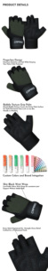 Dot Grip Elite <b>Weight</b> Lifting <b>Gloves</b> Anti-Slip Gym <b>Gloves</b> for Fitness & Strength <b>Training</b> - Product Image 5