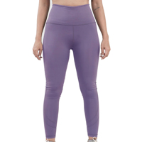 Leggings de sport pour femmes, style mode, taille mi-haute, respirants, streetwear, longueur cheville, en Spandex/Polyester, pour entraînement et yoga