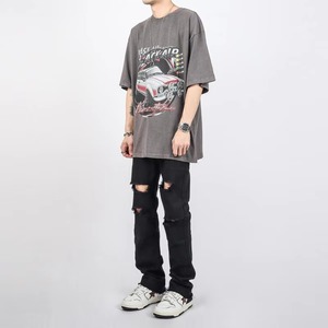 กางเกงยีนส์ทรงดินสอเอวสูงสำหรับผู้ชายไซส์ใหญ่ ผ้าฝ้าย 100% น้ำหนักเบา ระบายอากาศได้ดี เหมาะสำหรับฤดูหนาว รับผลิตตามแบบ OEM สินค้ามาใหม่ - Product Image 3