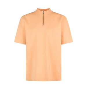 T-shirt décontracté pour homme en coton/polyester de haute qualité, avec logo brodé personnalisé, respirant, séchage rapide, doux pour l'été - Product Image 1