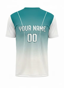 Camiseta Deportiva Sublimada con Logotipo Personalizado, Patrón, Nombre del Equipo, Nombre del Jugador, Número, 100% Poliéster Malla Ligera Gsm - Product Image 2