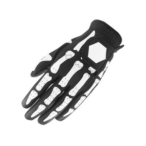 Gants de golf à imprimé squelette avec construction respirante et flexible, paume à adhérence souple, accessoires de golf légers et performants (paire) - Product Image 3