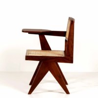 Chaise d'étudiant convertible moderne en gros, en bois massif, avec pieds en V, réglage manuel, tablette intégrée, pour la maison, le bureau, l'atelier, la chambre, l'hôtel