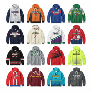 Sudadera con capucha y cremallera para escalada en roca, chaqueta deportiva para hombre, estampado por sublimación, transpirable, corte regular, para otoño - Product Image 3