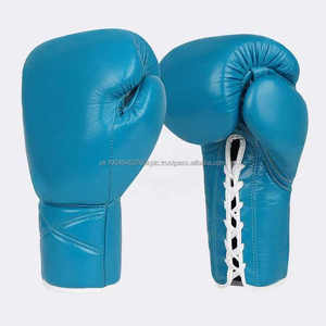 Guantes de boxeo para entrenamiento al aire libre Muaythai MMA Sports Gear Mejor precio Correa de cuero de vaca personalizable hecha de cuero/cuero Pu - Product Image 1