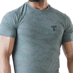 T-shirt personnalisé en gros avec votre logo de marque, 100% coton, pour hommes, coupe ample, t-shirt uni surdimensionné, t-shirt décontracté pour hommes - Product Image 4
