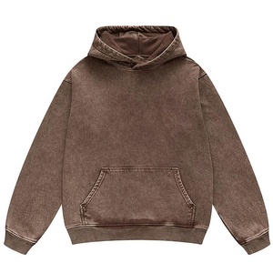 Sudadera con Capucha Extra Grande, Personalizada, OEM, Nuevo Estilo, Sudadera de Diseñador Personalizada, Ropa Urbana para Hombre, Manga Larga, Algodón, Lavado Ácido - Product Image 1