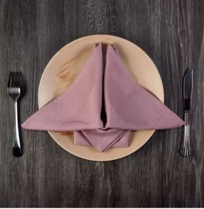 Serviettes de table en satin pour fêtes, nappes de table à bordure en satin, serviettes de banquet à bordure en satin, linge de table pour événements hôteliers - Product Image 3