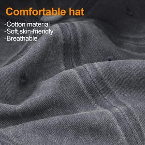 3 Packs Washed-Cotton Plain Baseball Cap, Vintage Adjustable Dad <b>Hats</b> Gift for Men/Women, Unstructured - Product Image 5