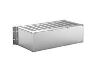 Rak Aluminium RDEKONO 3U 12 24 48 96 144 Core Port ODF Splice Tray Bingkai Distribusi Serat Optik Panel Patch Fiber
