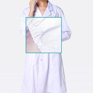 Uniformes Médicos Unisex de Alta Calidad TALLIANS INTERNATIONAL, Bata de Laboratorio de Color Sólido, Manga Larga, Tela de Algodón, Venta al Por Mayor - Product Image 3