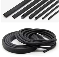 Funda Trenzada de Fibra de Vidrio Blanca/Negra, Resistente a Altas Temperaturas (600°C), para Cables de Bajo Voltaje, de 25~50mm de Diámetro Interior