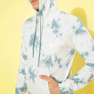 Sweat-shirts à capuche tie-dye personnalisés pour homme, 100% coton, hiver, écologiques, respirants, prix de gros, haute qualité - Product Image 5