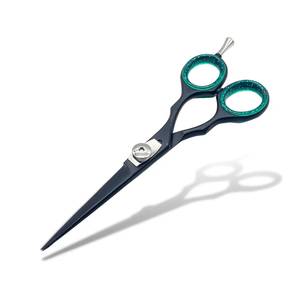 Ciseaux de coiffure professionnels en acier inoxydable 440C, lame tranchante, manche moyen, pour droitiers, poignée en plastique, ciseaux de coupe de cheveux - Product Image 3