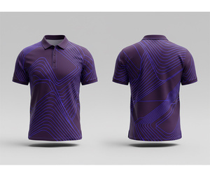 Breathable Polyester Sublimation Polo Shirt Wholesale Supplier for Men Women Youth Quick-Dry Dry-Fit Active Polo - Product Image 6