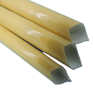 Manchon d'isolation de haute qualité pour la protection contre les chocs électriques, en fibre de verre acrylique enduite de silicone - Product Image 1