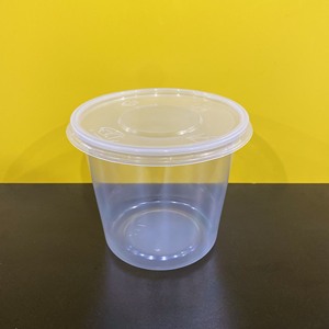 2026 Best seller Supplier 500/600ml Plastic PP Disposable Dessert <b>Container</b> Round <b>Clear</b> Bowl Cup Fruit Boxes with Lid - Product Image 1