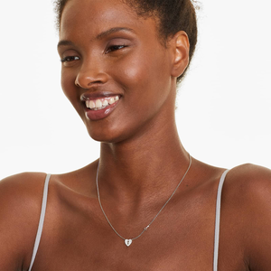 Collar de Cadena Minimalista de Plata de Ley 925 con Brillantes Diamantes Moissanite, Joyería Fina y Elegante para Mujer - Product Image 5