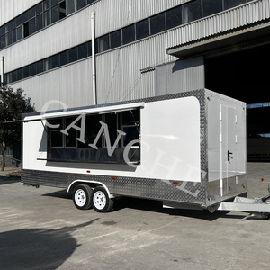 Street Donuts Trailer Food Vending Carts Vintage Mobile Beer Bar Camión de helados Remolque de café a la venta EE. UU. Australia - Product Image 4