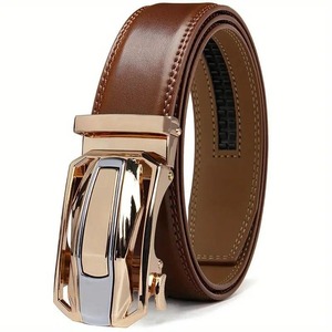 Nuevo estilo, superventas, cinturón informal para hombre de cuero vacuno con hebilla de aleación, alta calidad, transpirable, ligero, ecológico y personalizable - Product Image 5