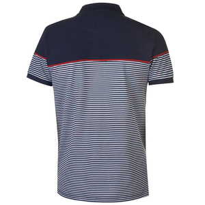 Chemise à manches courtes boutonnée unisexe pour homme en coton, tissu tricoté respirant - Product Image 3
