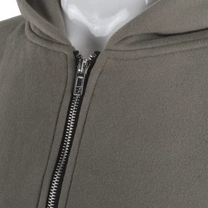 Zip-Up Hooded Oversized Hoodies <b>Sweatshirts</b> <b>Tie</b> <b>Dye</b> Front Design Streetwear 100% Cotton Fleece Fall Winter Fashion - Product Image 3