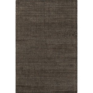 Tapis moderne à tissage plat, rectangulaire, couleur unie, en polypropylène, avec envers antidérapant en caoutchouc, pour salon, nettoyage localisé, à poils courts - Product Image 1