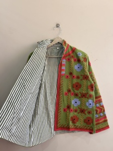 Chaqueta Boho de Algodón Bordado, Transpirable, Estilo Vintage, Chaqueta de Estilo Bohemio para Usar en la Calle - Product Image 5