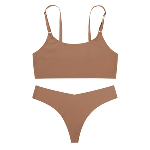 Nuevo Bikini de Mujer de la Mejor Calidad, Diseño a Cuadros, Retro, Dos Piezas, Traje de Baño Clásico a Cuadros, Venta en Línea - Product Image 4